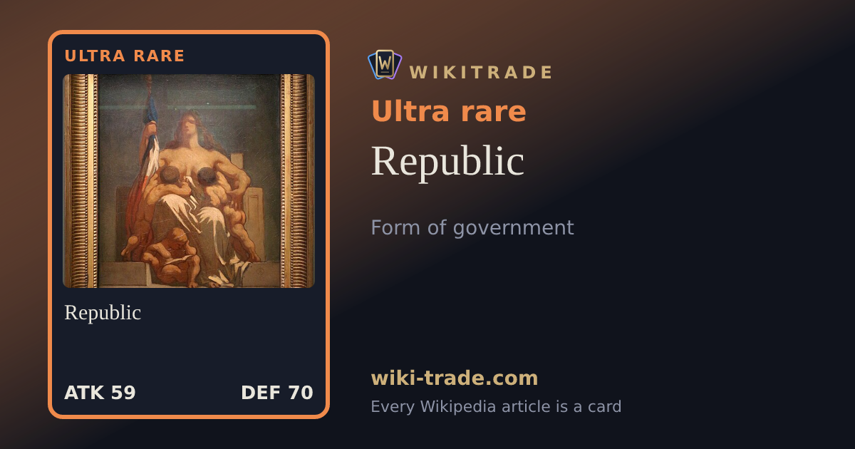 Republic — Ultra rare card