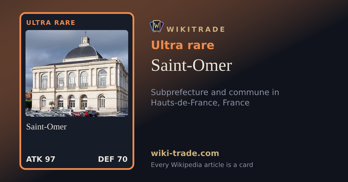 Saint-Omer — Ultra rare card