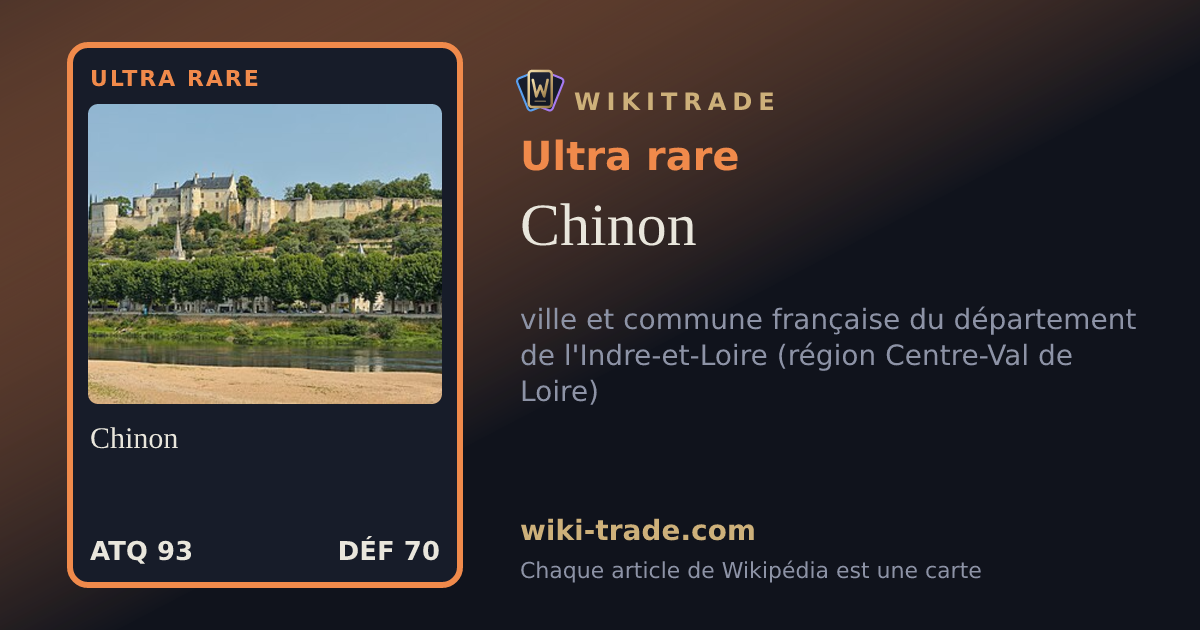Chinon — carte Ultra rare