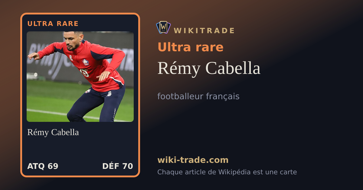 Rémy Cabella — carte Ultra rare