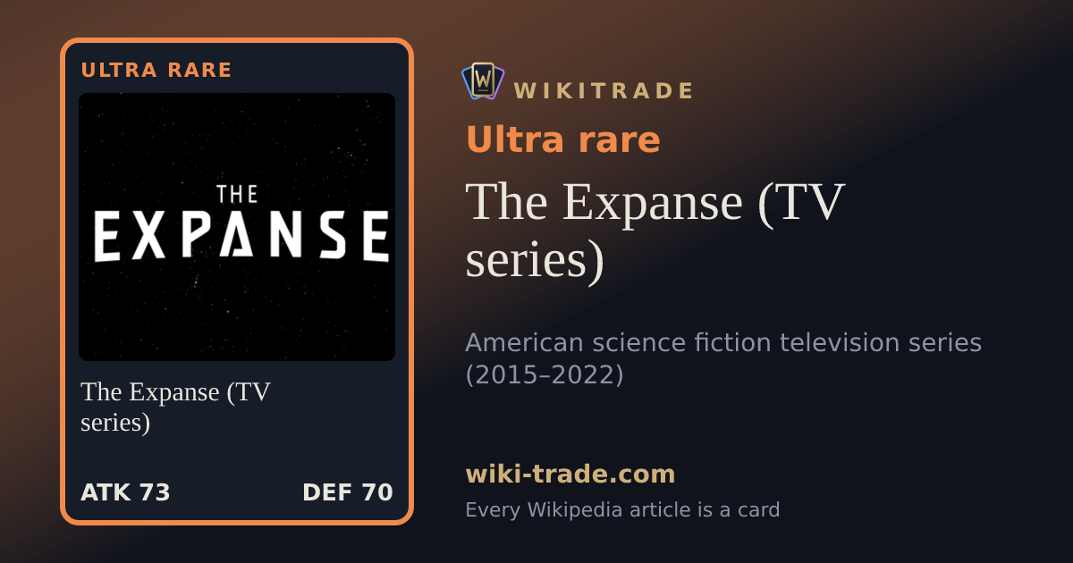 The Expanse (TV series) — Ultra rare card