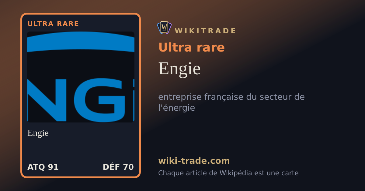 Engie — carte Ultra rare