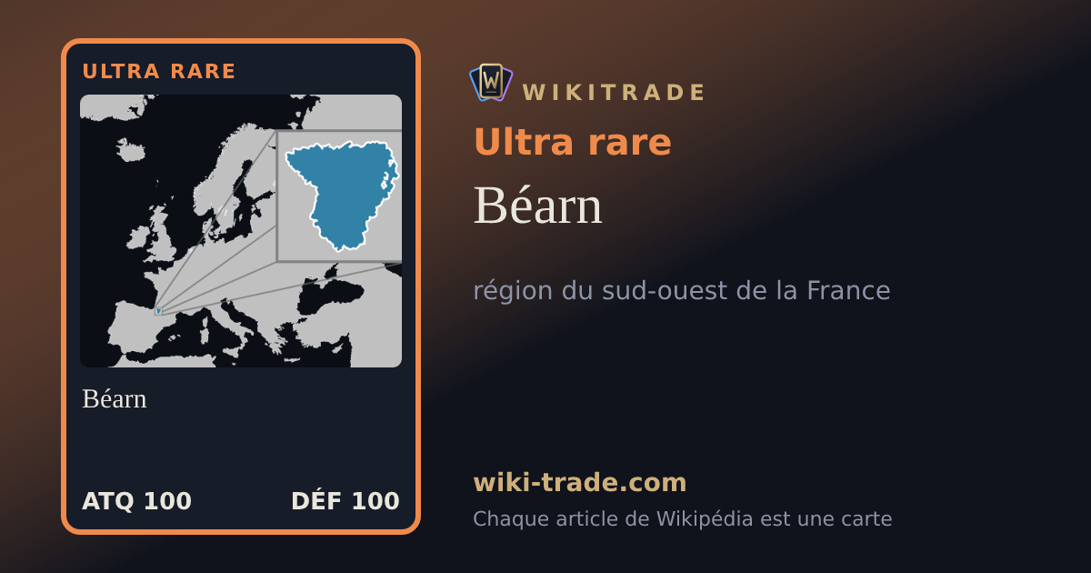 Béarn — carte Ultra rare