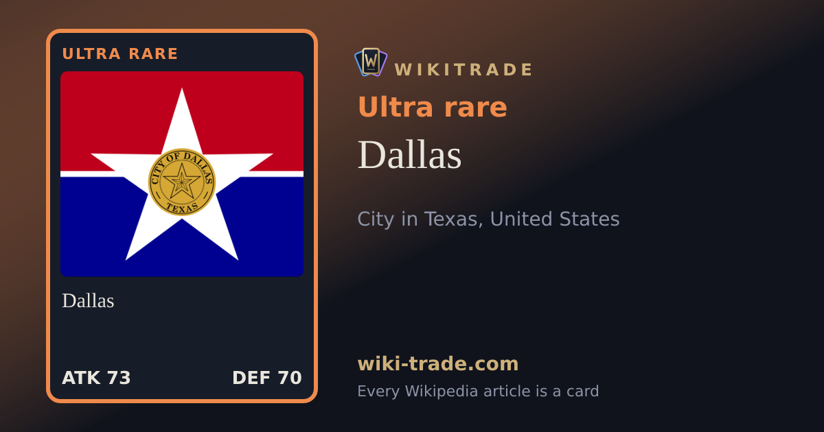 Dallas — Ultra rare card