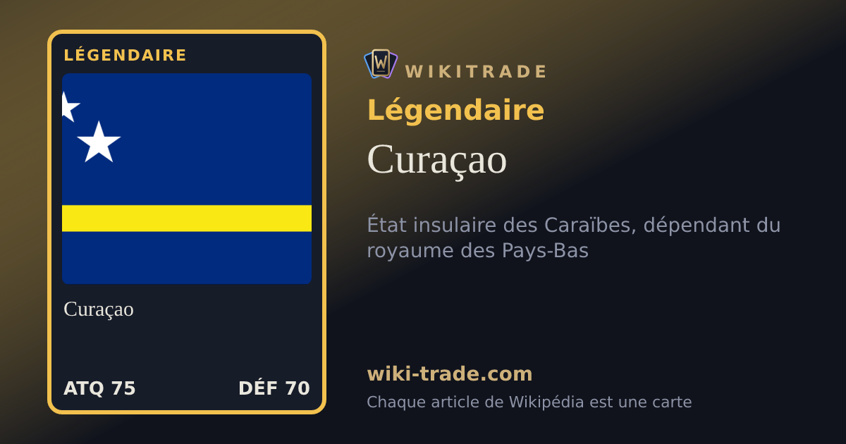 Curaçao — carte Légendaire
