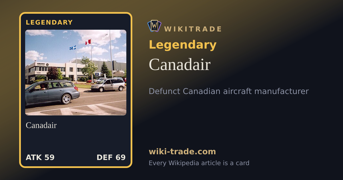 Canadair — Legendary card