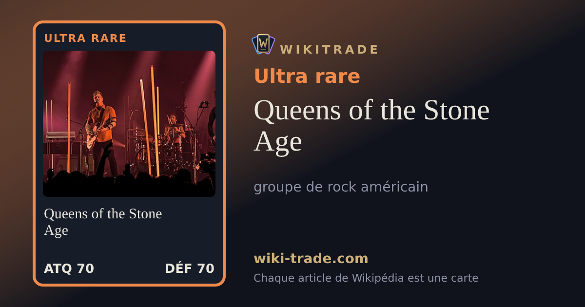 Queens of the Stone Age — carte Ultra rare