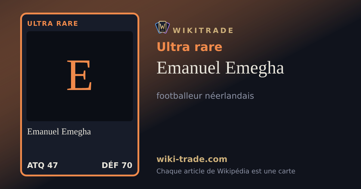 Emanuel Emegha — carte Ultra rare