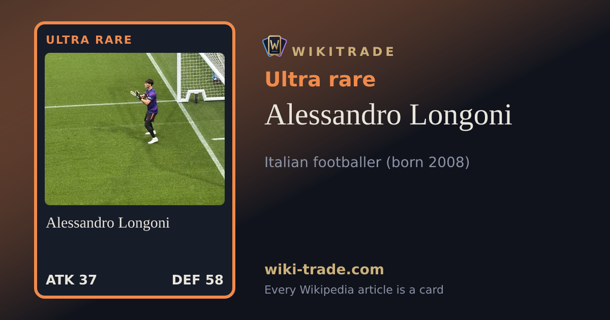 Alessandro Longoni — Ultra rare card