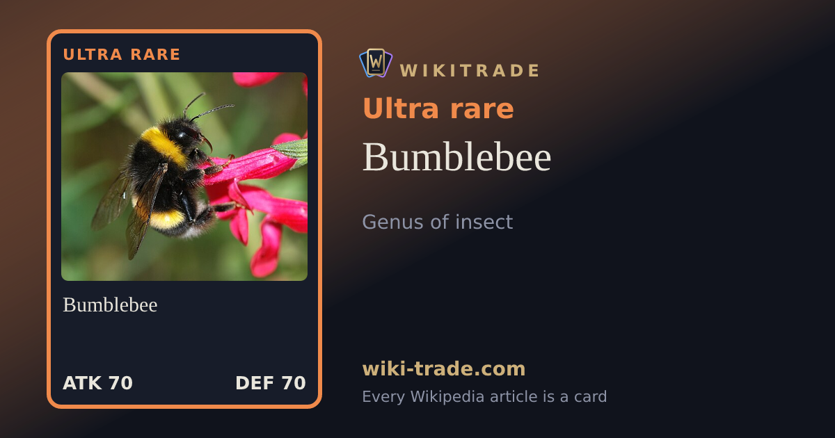 Bumblebee — Ultra rare card