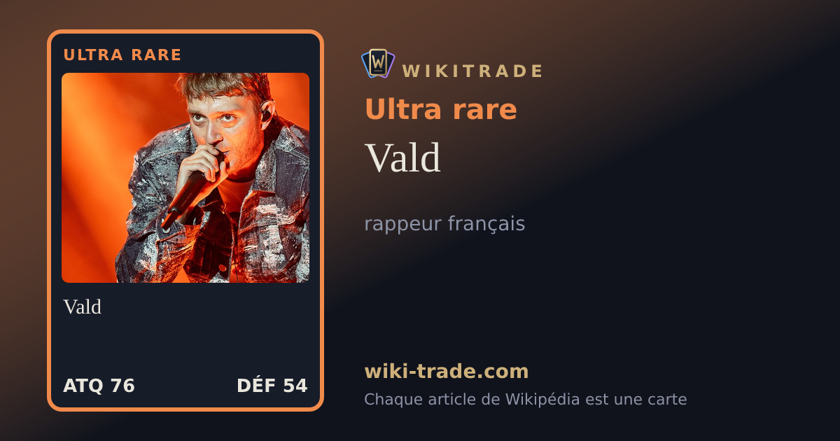 Vald — carte Ultra rare