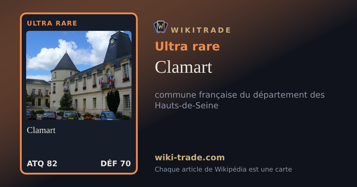 Clamart — carte Ultra rare
