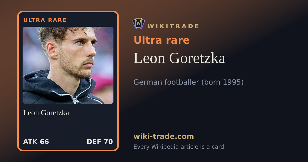 Leon Goretzka — Ultra rare card