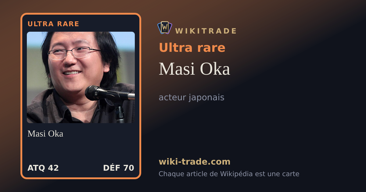 Masi Oka — carte Ultra rare