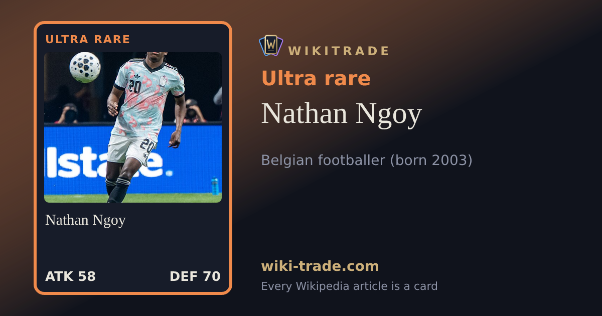 Nathan Ngoy — Ultra rare card
