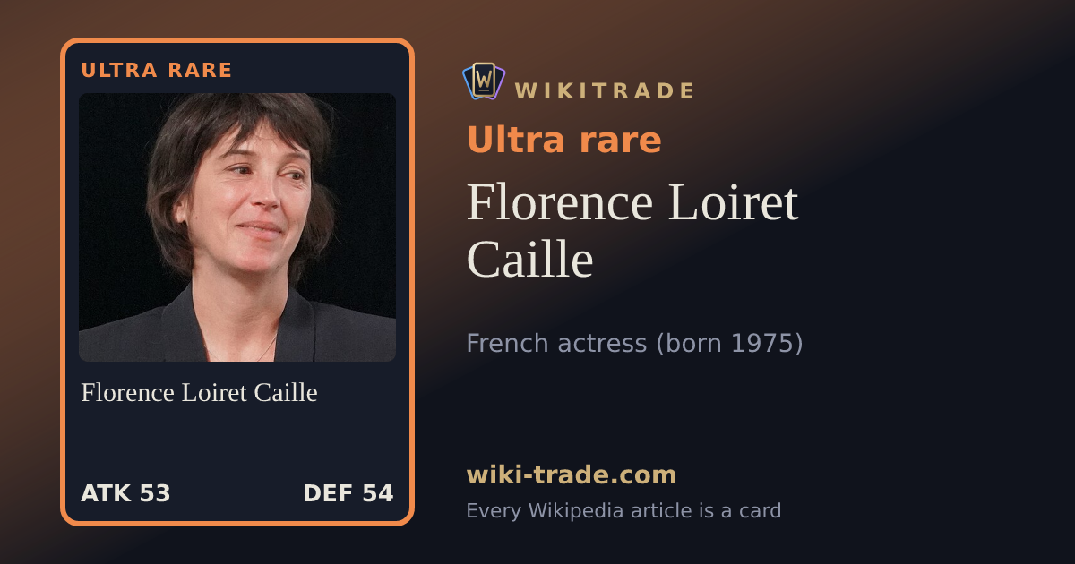 Florence Loiret Caille — Ultra rare card