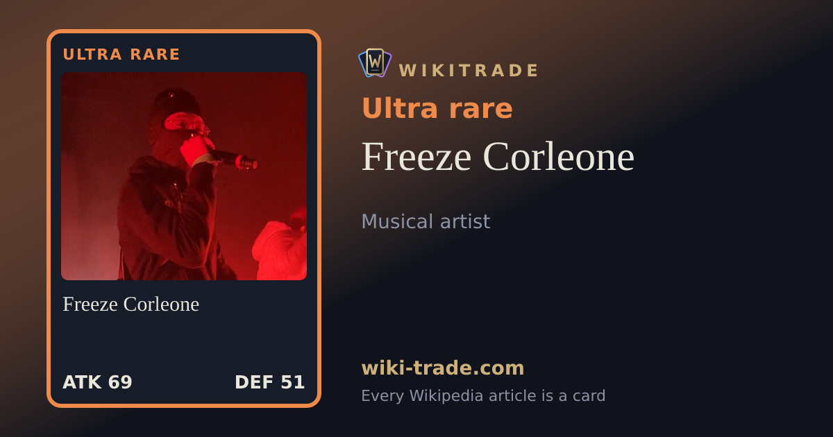 Freeze Corleone — Ultra rare card
