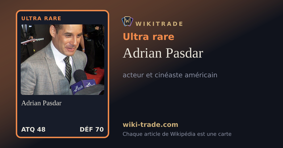 Adrian Pasdar — carte Ultra rare