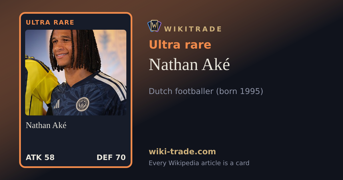 Nathan Aké — Ultra rare card