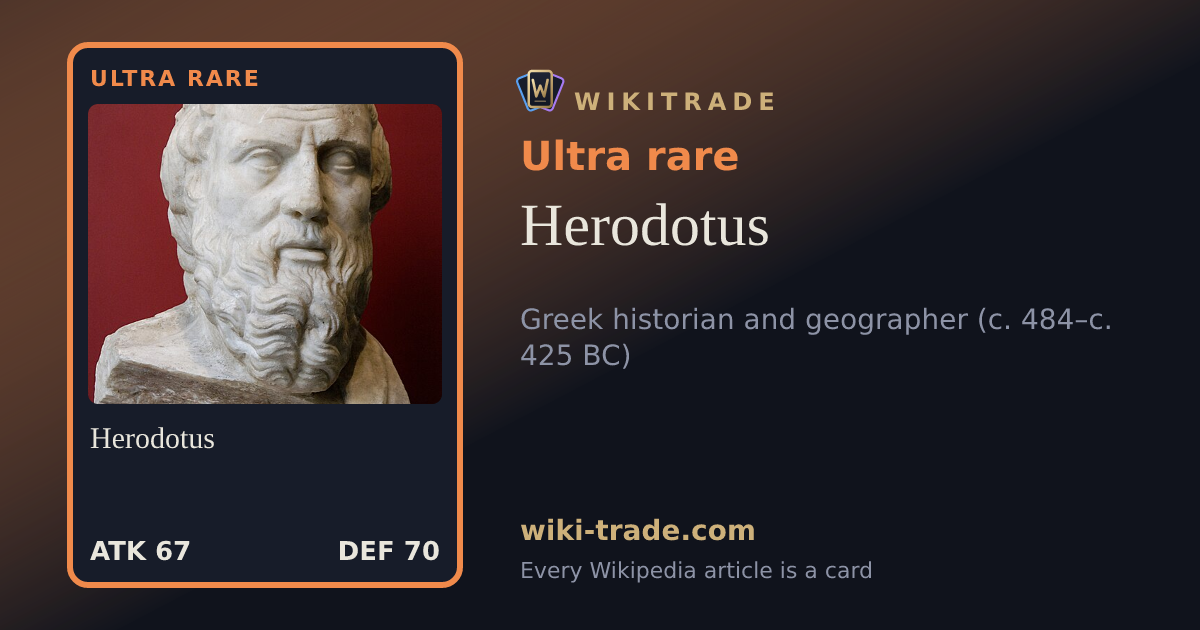 Herodotus — Ultra rare card