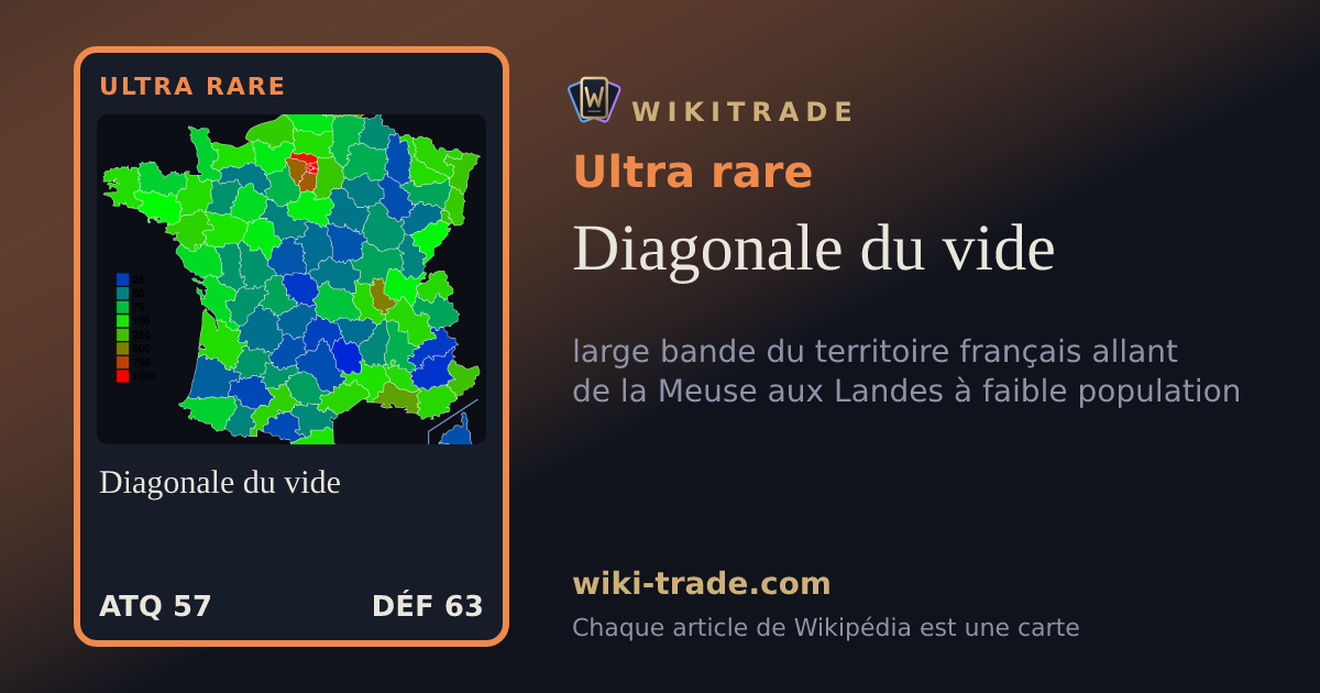 Diagonale du vide — carte Ultra rare