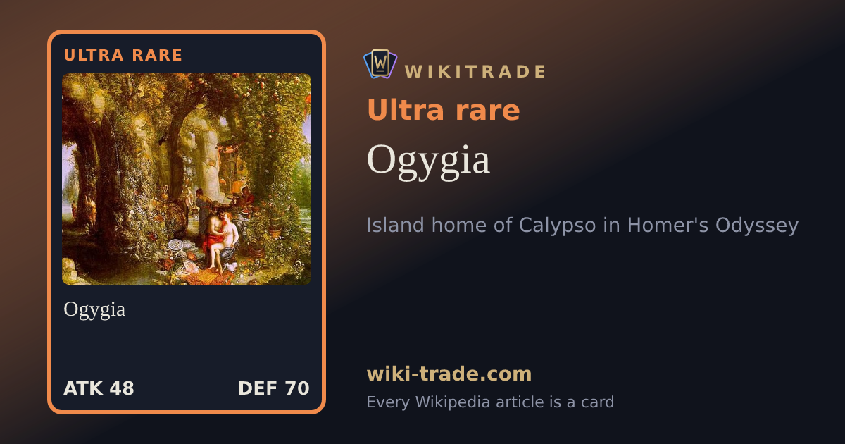 Ogygia — Ultra rare card