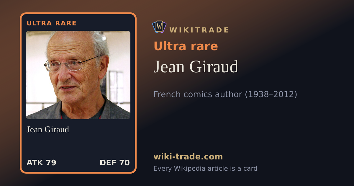 Jean Giraud — Ultra rare card