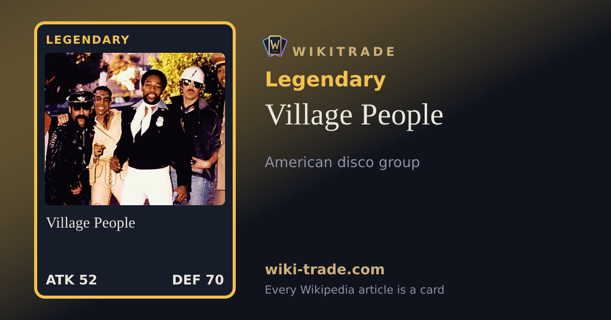 Village People — Legendary card