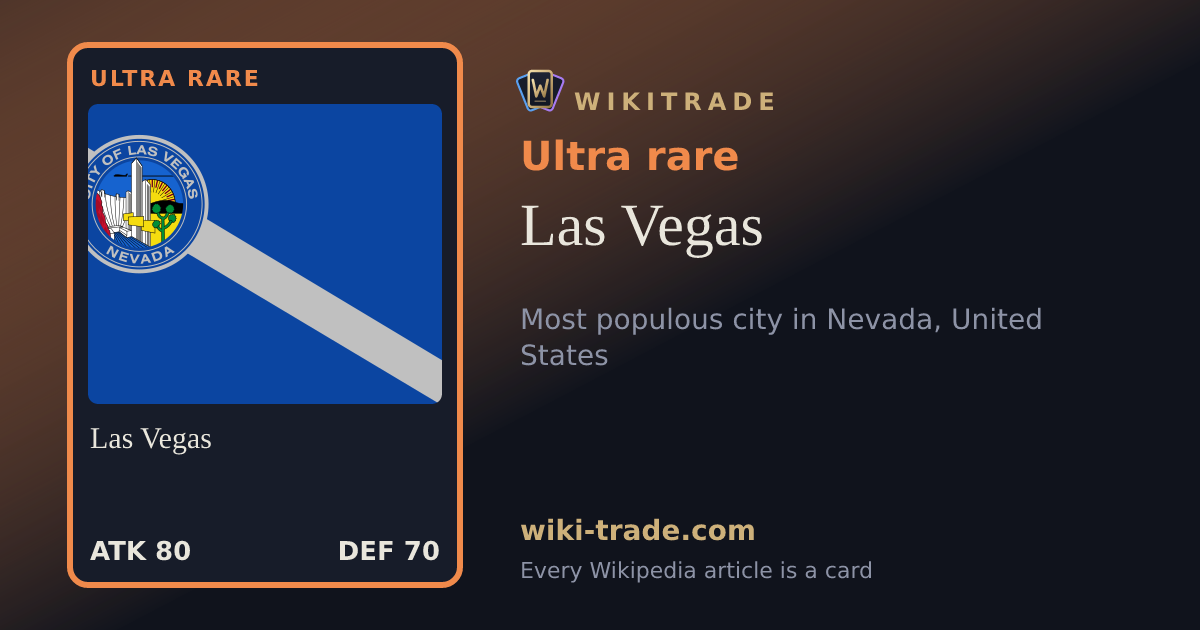 Las Vegas — Ultra rare card