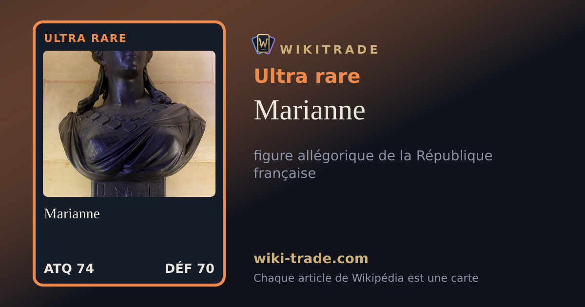 Marianne — carte Ultra rare