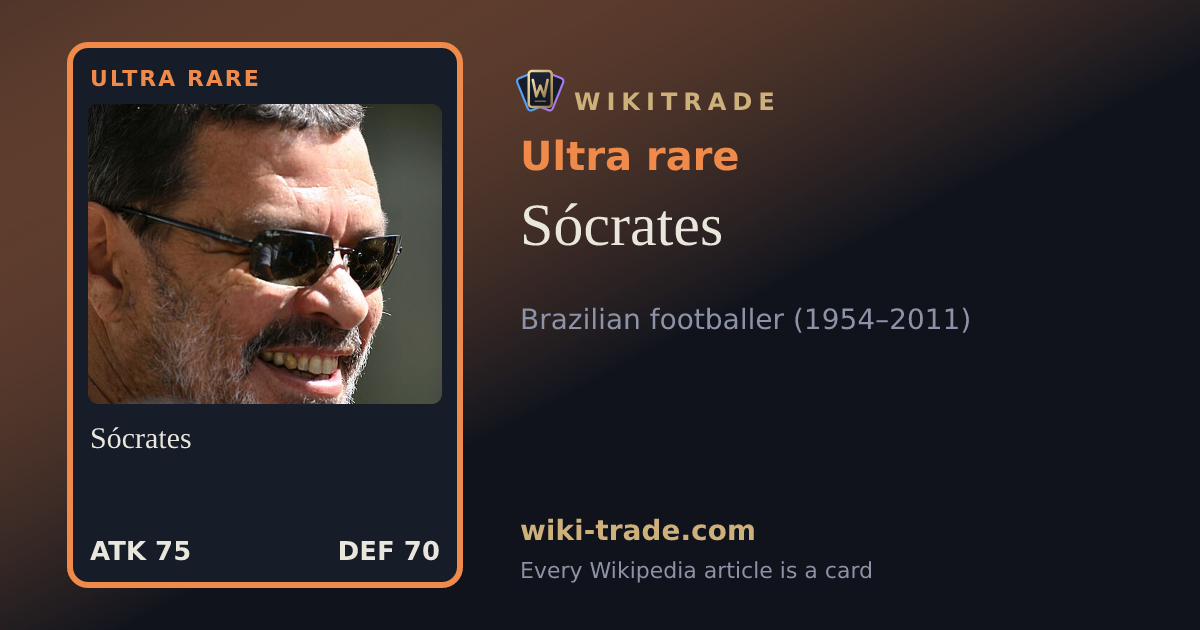 Sócrates — Ultra rare card