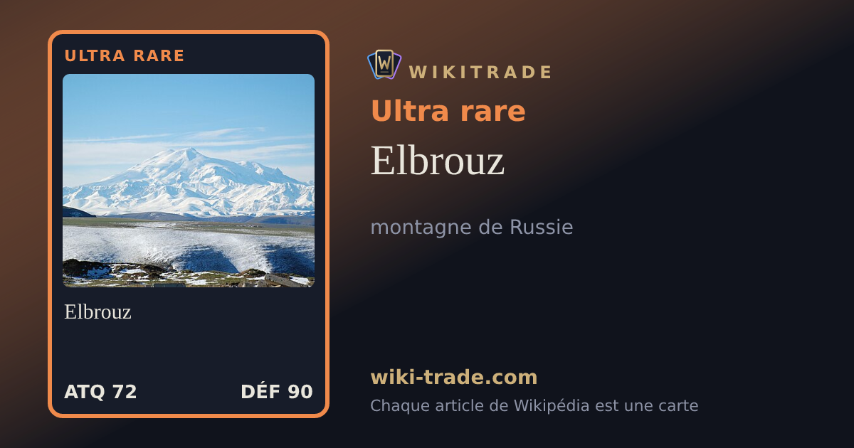 Elbrouz — carte Ultra rare