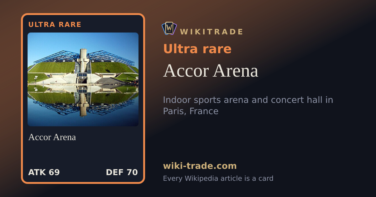Accor Arena — Ultra rare card