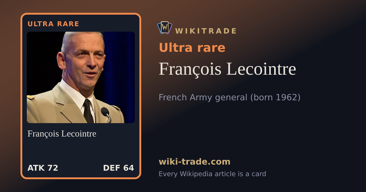 François Lecointre — Ultra rare card