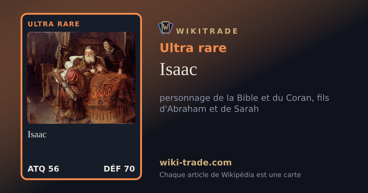 Isaac — carte Ultra rare