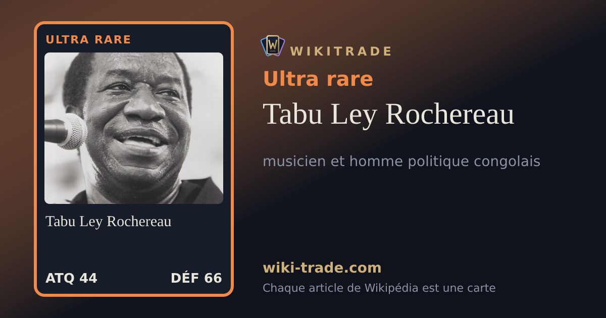 Tabu Ley Rochereau — carte Ultra rare