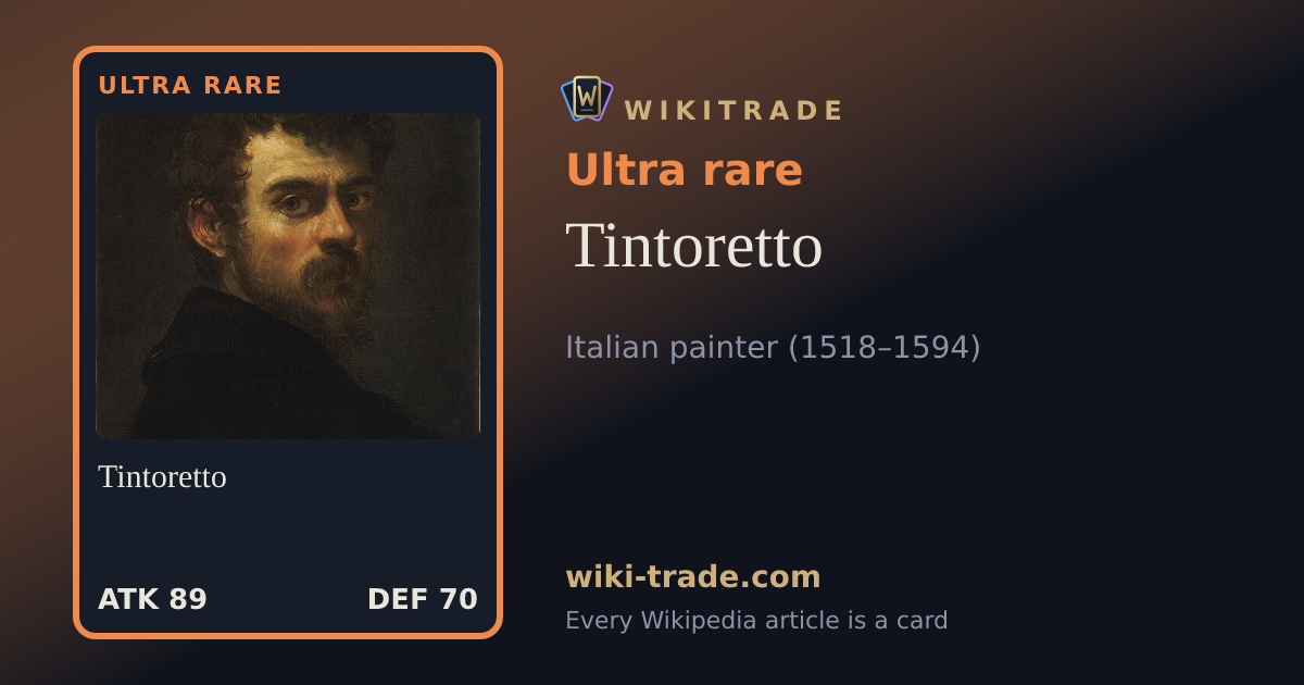 Tintoretto — Ultra rare card
