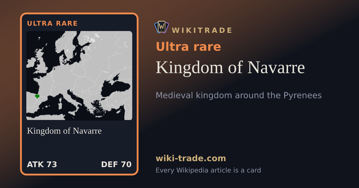 Kingdom of Navarre — Ultra rare card