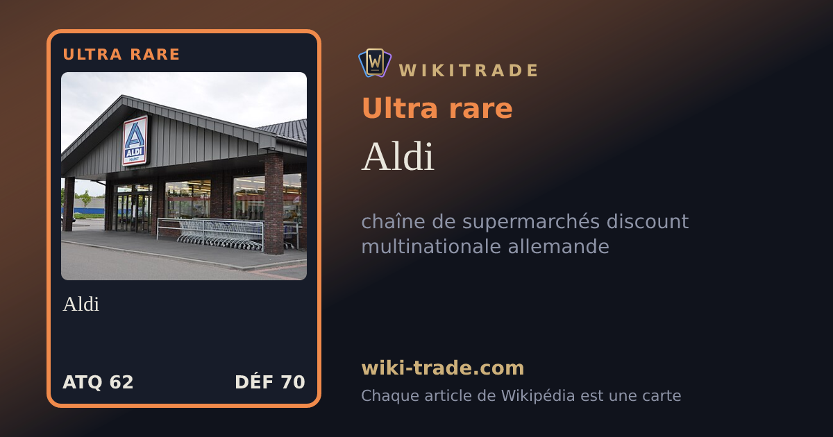 Aldi — carte Ultra rare
