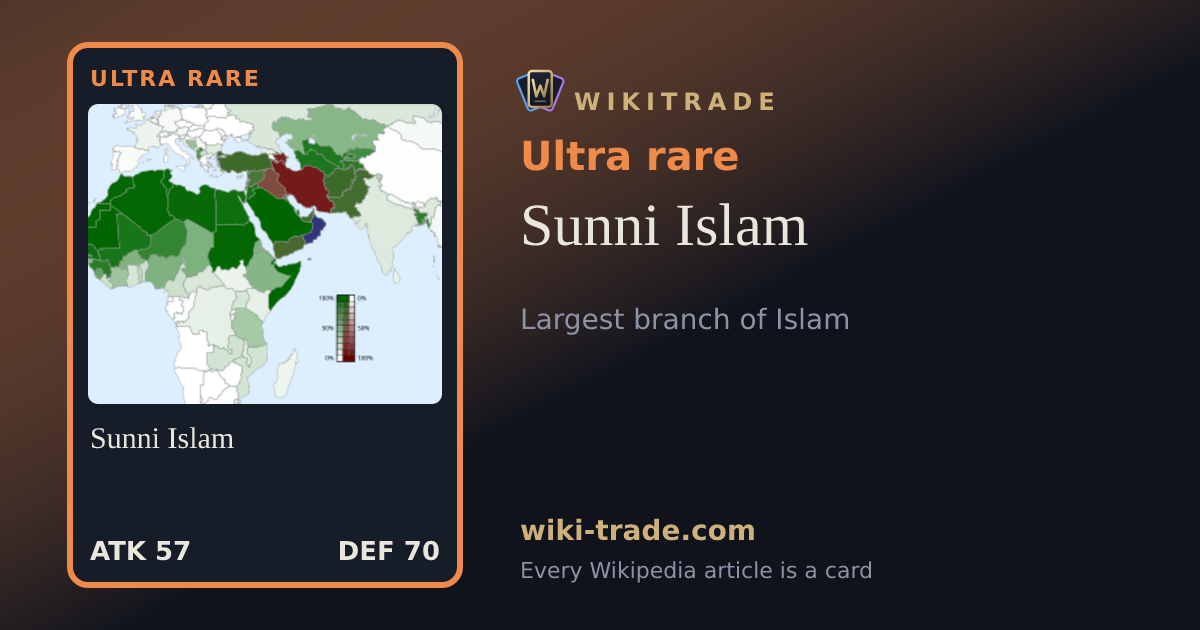 Sunni Islam — Ultra rare card