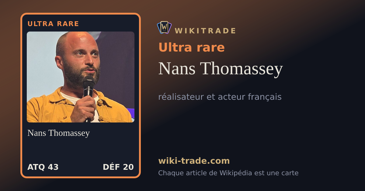 Nans Thomassey — carte Ultra rare