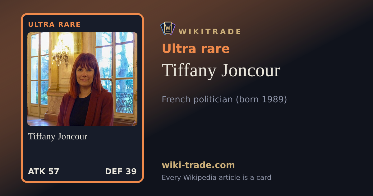 Tiffany Joncour — Ultra rare card