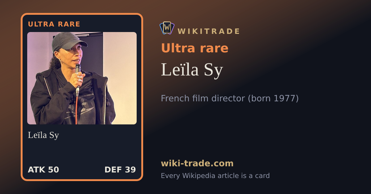 Leïla Sy — Ultra rare card