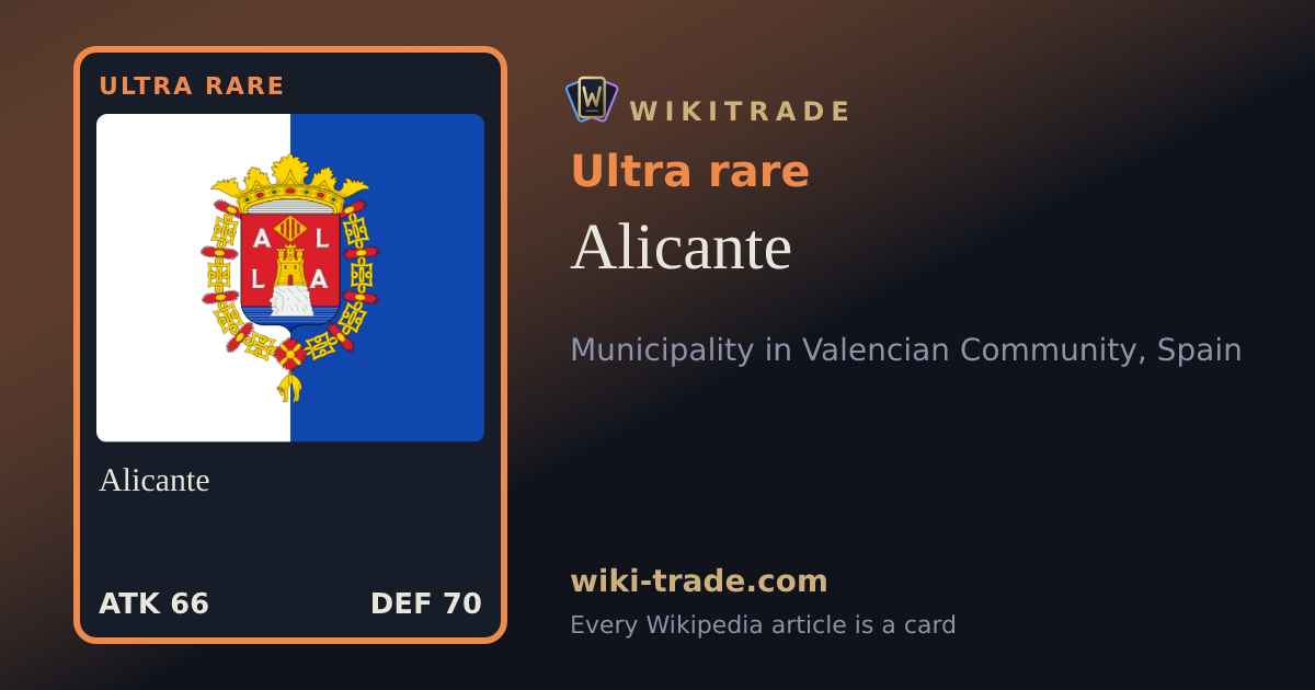 Alicante — Ultra rare card