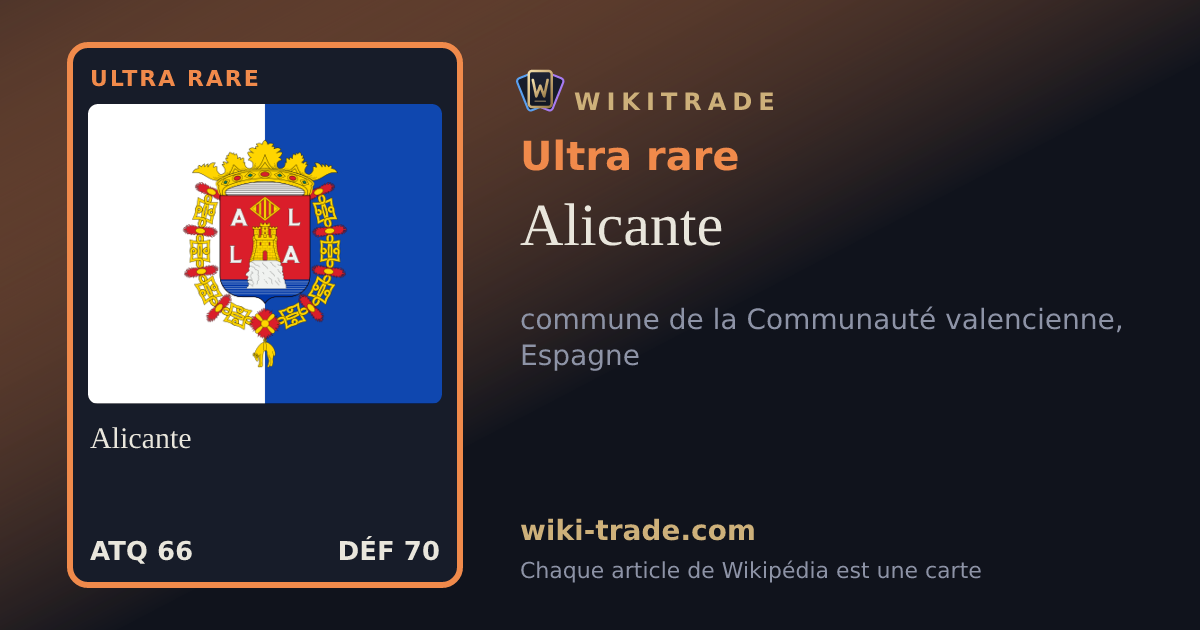Alicante — carte Ultra rare