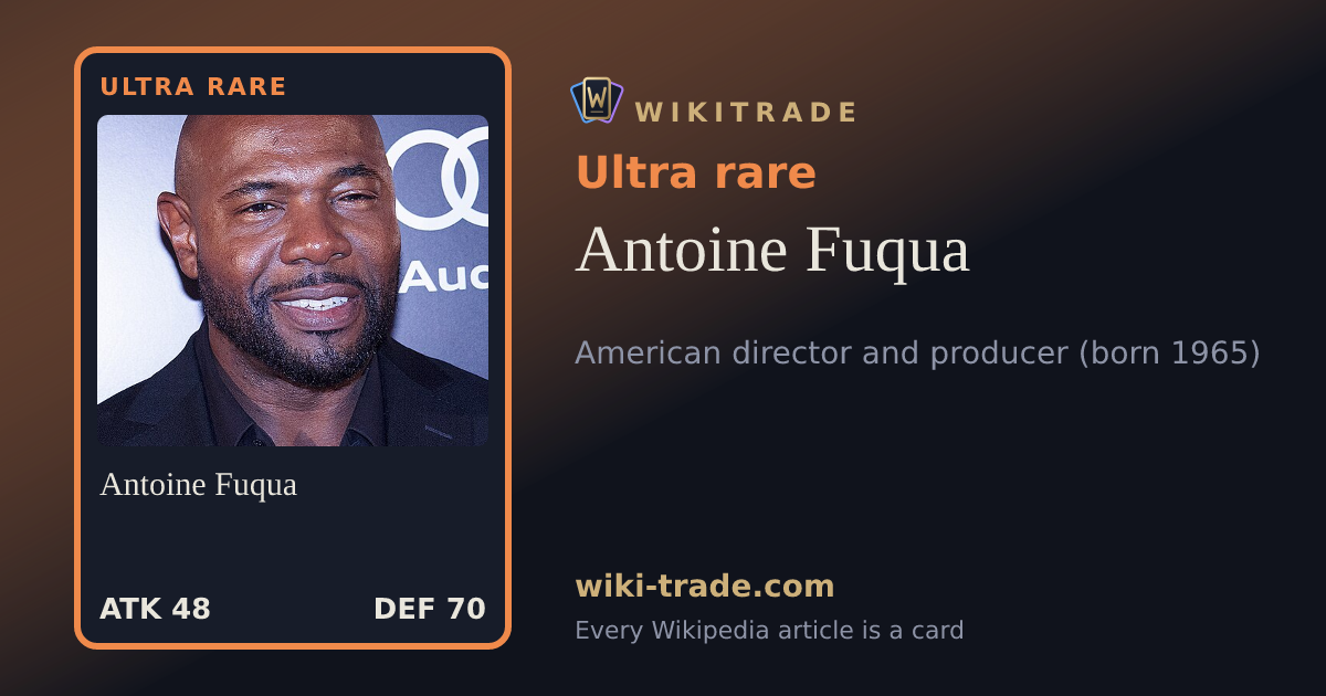 Antoine Fuqua — Ultra rare card