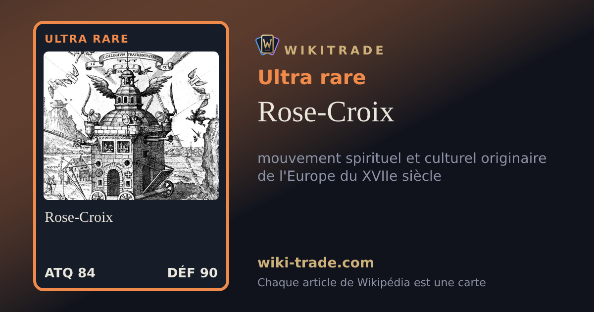 Rose-Croix — carte Ultra rare