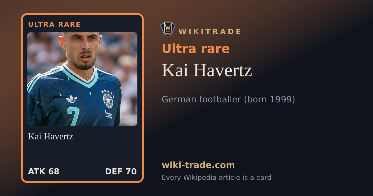 Kai Havertz — Ultra rare card