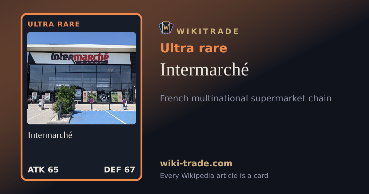 Intermarché — Ultra rare card
