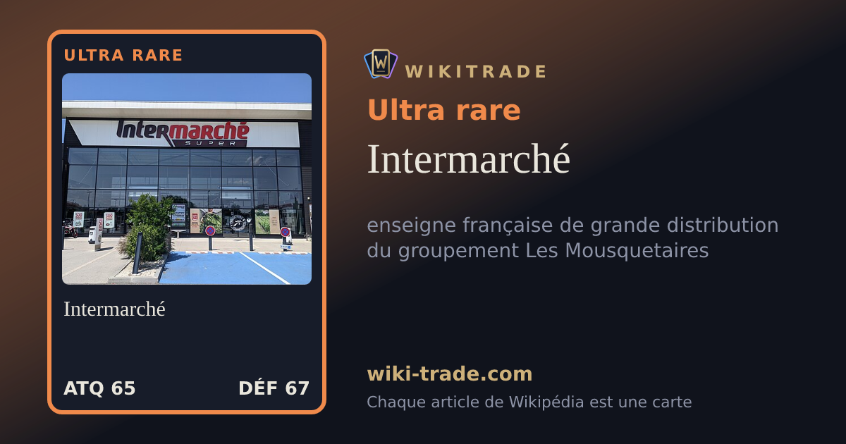 Intermarché — carte Ultra rare